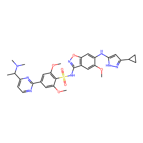 Chemical structure of BindingDB Monomer ID 731014