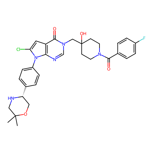Chemical structure of BindingDB Monomer ID 731196
