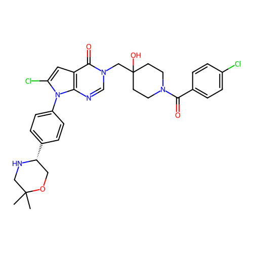 Chemical structure of BindingDB Monomer ID 731201