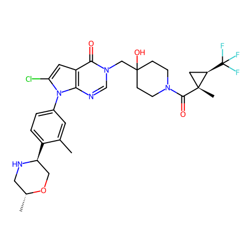 Chemical structure of BindingDB Monomer ID 731229