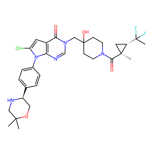 Chemical structure of BindingDB Monomer ID 731234