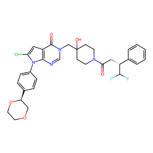Chemical structure of BindingDB Monomer ID 731249