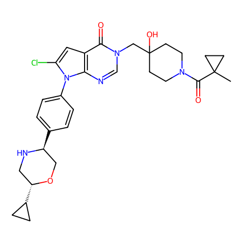 Chemical structure of BindingDB Monomer ID 731271