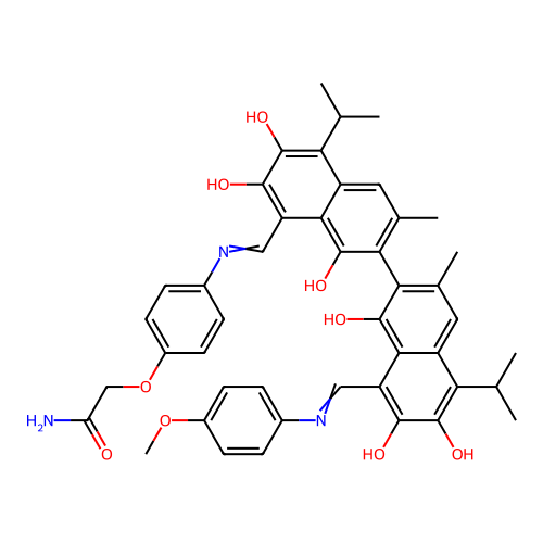 Chemical structure of BindingDB Monomer ID 732046