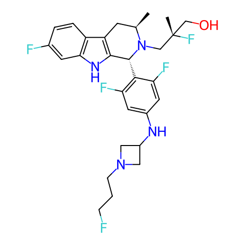 Chemical structure of BindingDB Monomer ID 732094