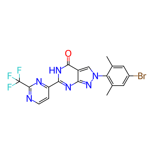 Chemical structure of BindingDB Monomer ID 732167