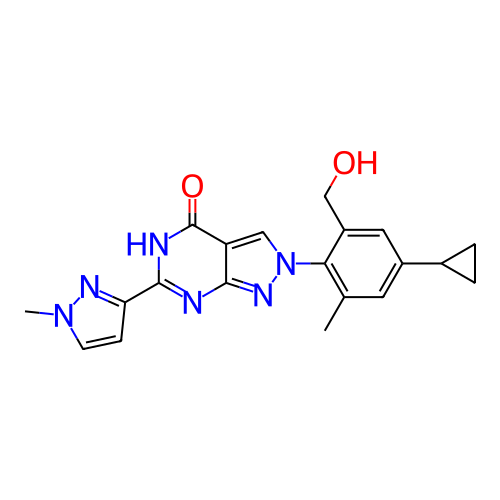 Chemical structure of BindingDB Monomer ID 732183