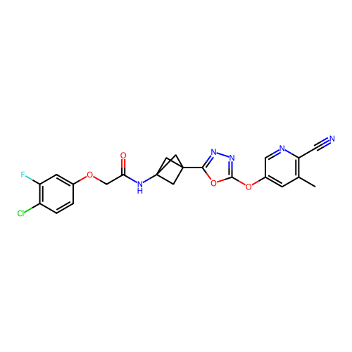 Chemical structure of BindingDB Monomer ID 732403