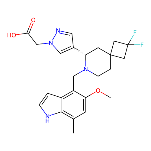Chemical structure of BindingDB Monomer ID 732775