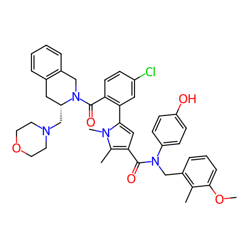 Chemical structure of BindingDB Monomer ID 732806