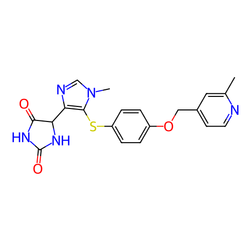 Chemical structure of BindingDB Monomer ID 733140