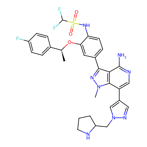 Chemical structure of BindingDB Monomer ID 733429