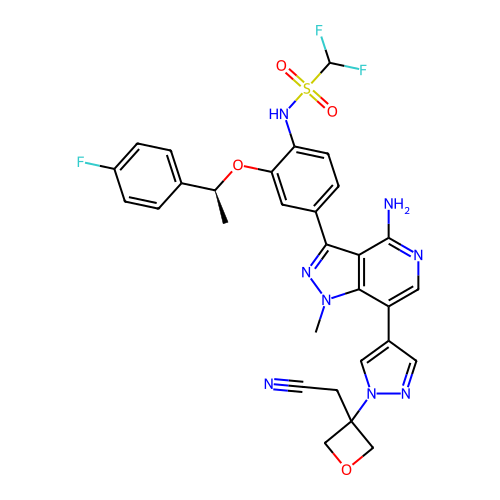 Chemical structure of BindingDB Monomer ID 733439