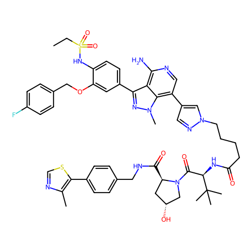 Chemical structure of BindingDB Monomer ID 733510