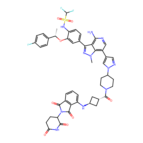 Chemical structure of BindingDB Monomer ID 733540