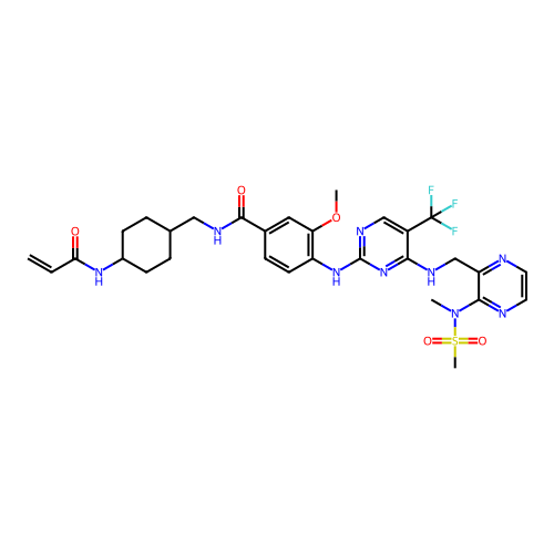 Chemical structure of BindingDB Monomer ID 733681