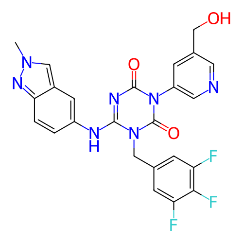 Chemical structure of BindingDB Monomer ID 733684