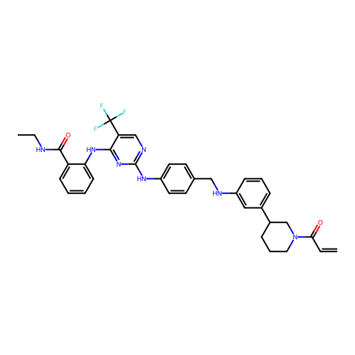 Chemical structure of BindingDB Monomer ID 733694