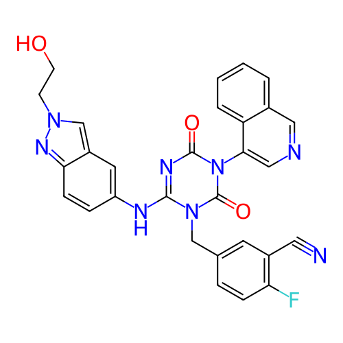Chemical structure of BindingDB Monomer ID 733707