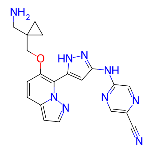 Chemical structure of BindingDB Monomer ID 734405