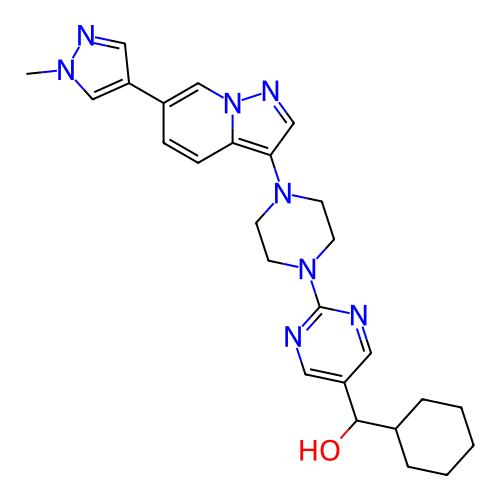 Chemical structure of BindingDB Monomer ID 734520
