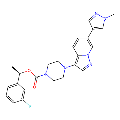 Chemical structure of BindingDB Monomer ID 734536