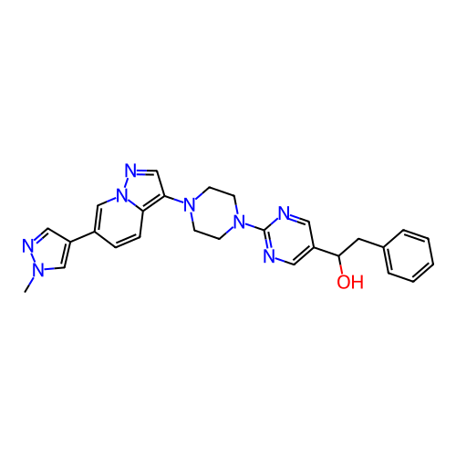 Chemical structure of BindingDB Monomer ID 734624