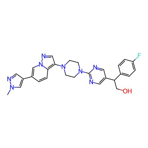 Chemical structure of BindingDB Monomer ID 734712