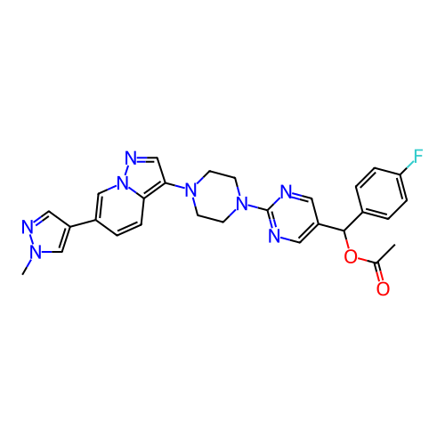 Chemical structure of BindingDB Monomer ID 734719