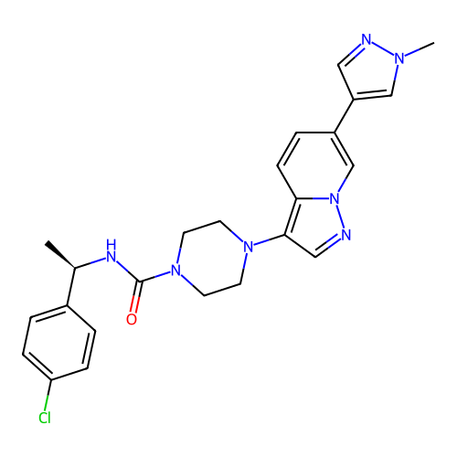 Chemical structure of BindingDB Monomer ID 734727