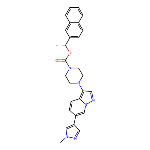 Chemical structure of BindingDB Monomer ID 734760