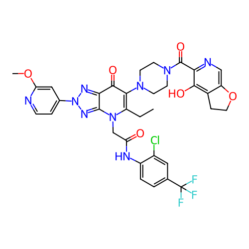 Chemical structure of BindingDB Monomer ID 734765