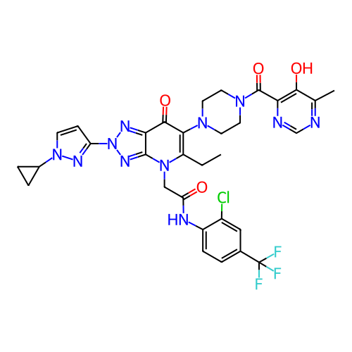Chemical structure of BindingDB Monomer ID 734771