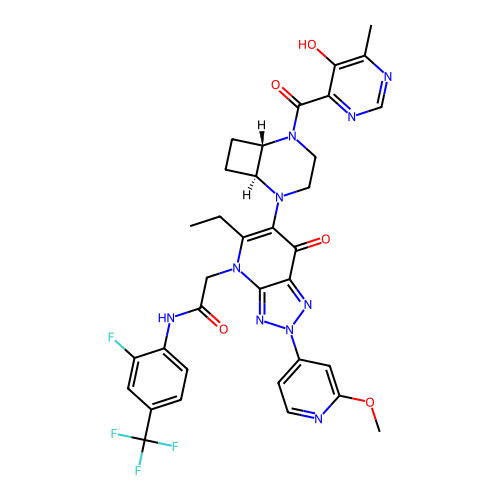 Chemical structure of BindingDB Monomer ID 734778