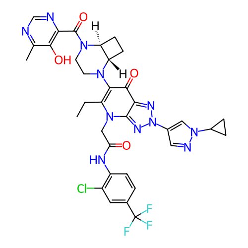 Chemical structure of BindingDB Monomer ID 734820