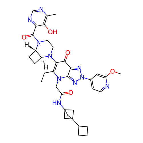Chemical structure of BindingDB Monomer ID 734825