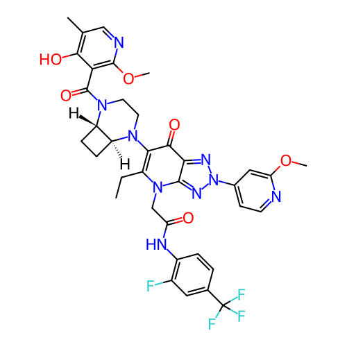 Chemical structure of BindingDB Monomer ID 734865