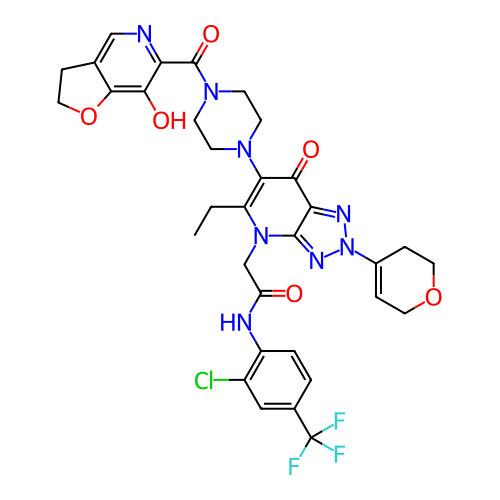 Chemical structure of BindingDB Monomer ID 734872