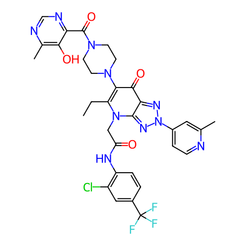 Chemical structure of BindingDB Monomer ID 734908