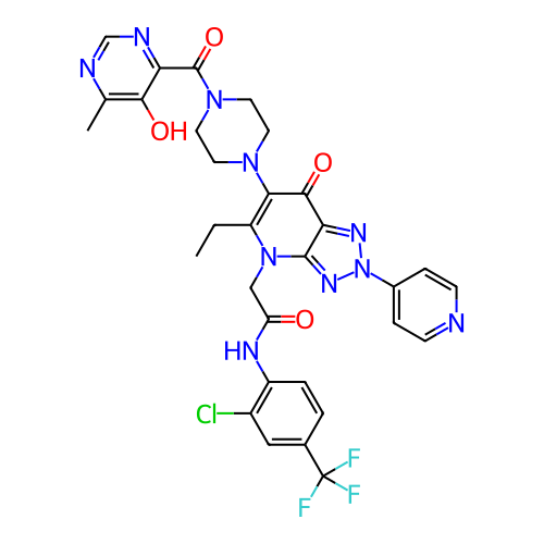 Chemical structure of BindingDB Monomer ID 734910