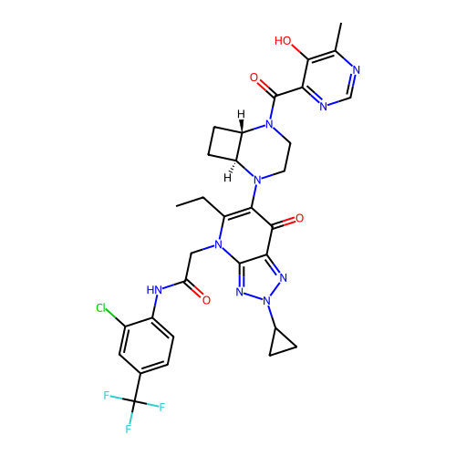 Chemical structure of BindingDB Monomer ID 734916