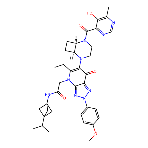 Chemical structure of BindingDB Monomer ID 734918