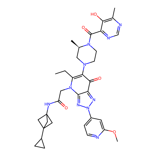 Chemical structure of BindingDB Monomer ID 734941