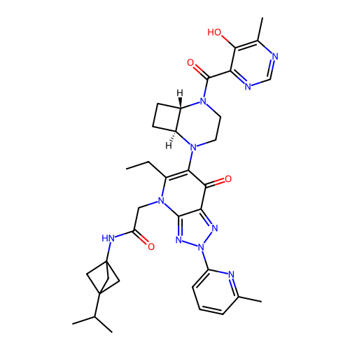 Chemical structure of BindingDB Monomer ID 734942