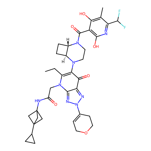 Chemical structure of BindingDB Monomer ID 734953