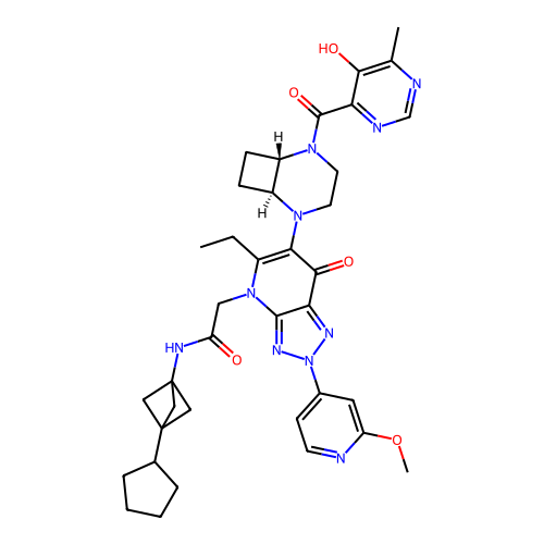 Chemical structure of BindingDB Monomer ID 734958