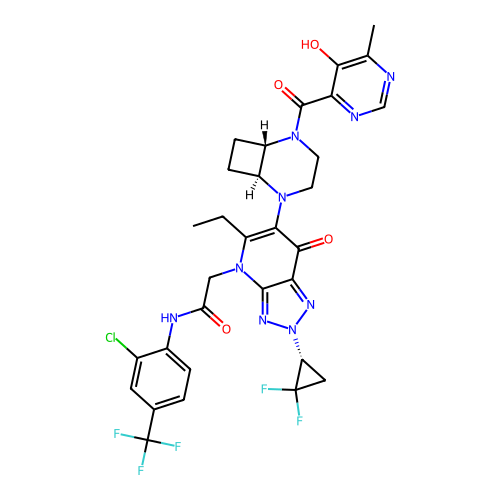 Chemical structure of BindingDB Monomer ID 734978