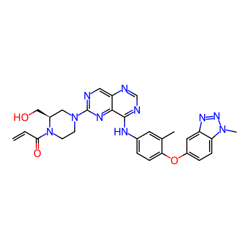 Chemical structure of BindingDB Monomer ID 735007
