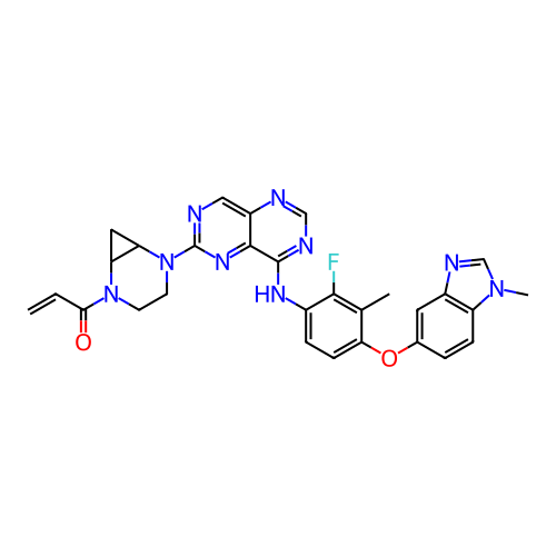 Chemical structure of BindingDB Monomer ID 735030