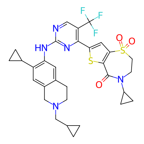 Chemical structure of BindingDB Monomer ID 738003